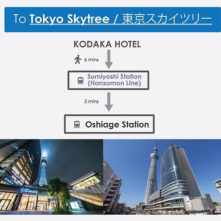 Kodaka Hotel Токіо Екстер'єр фото