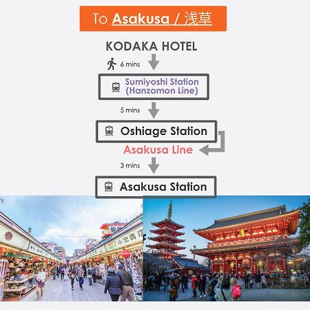 Kodaka Hotel Токіо Екстер'єр фото